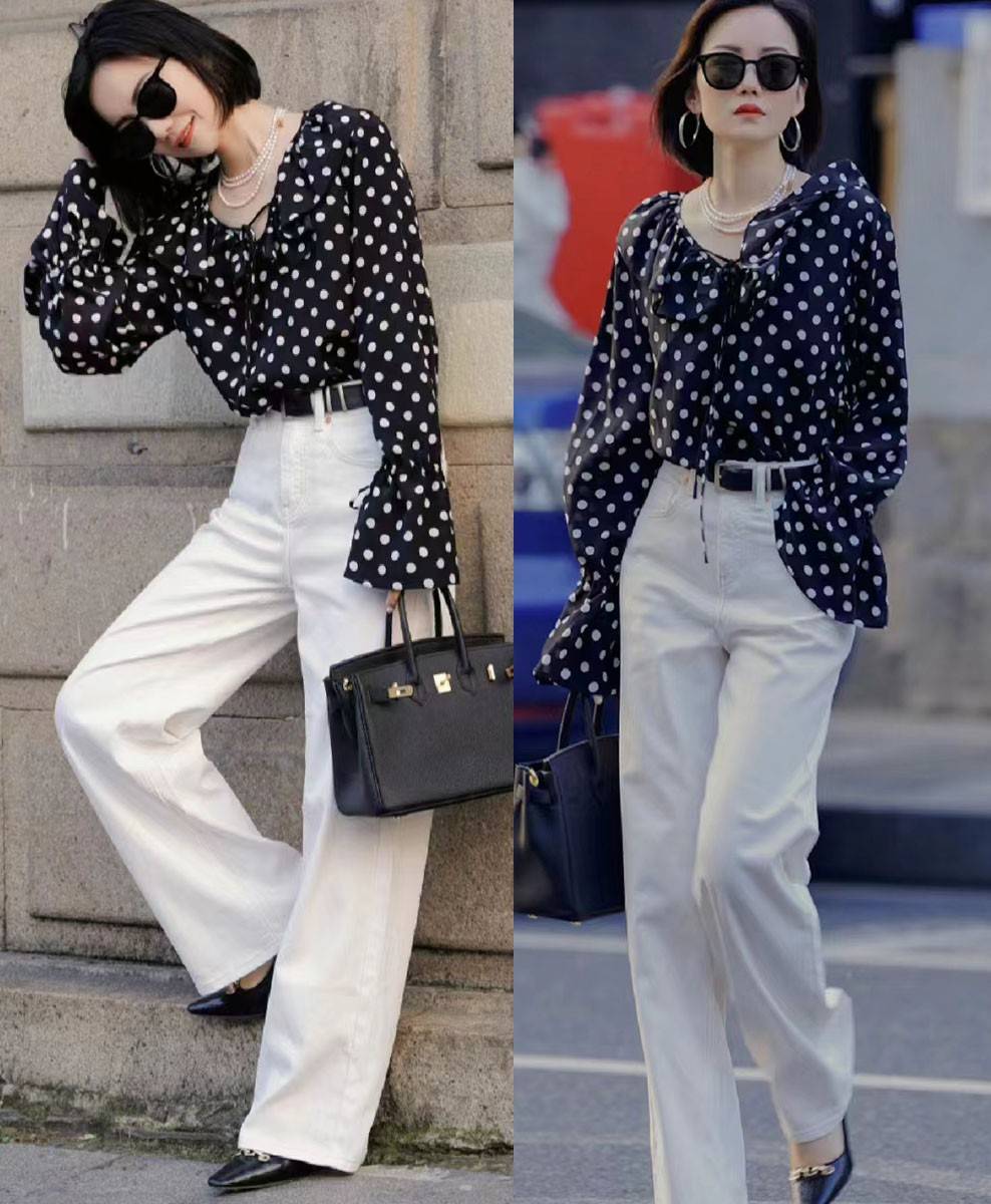 原创那些穿衣实力不俗的40女性初夏都会准备这三种服装百搭好看