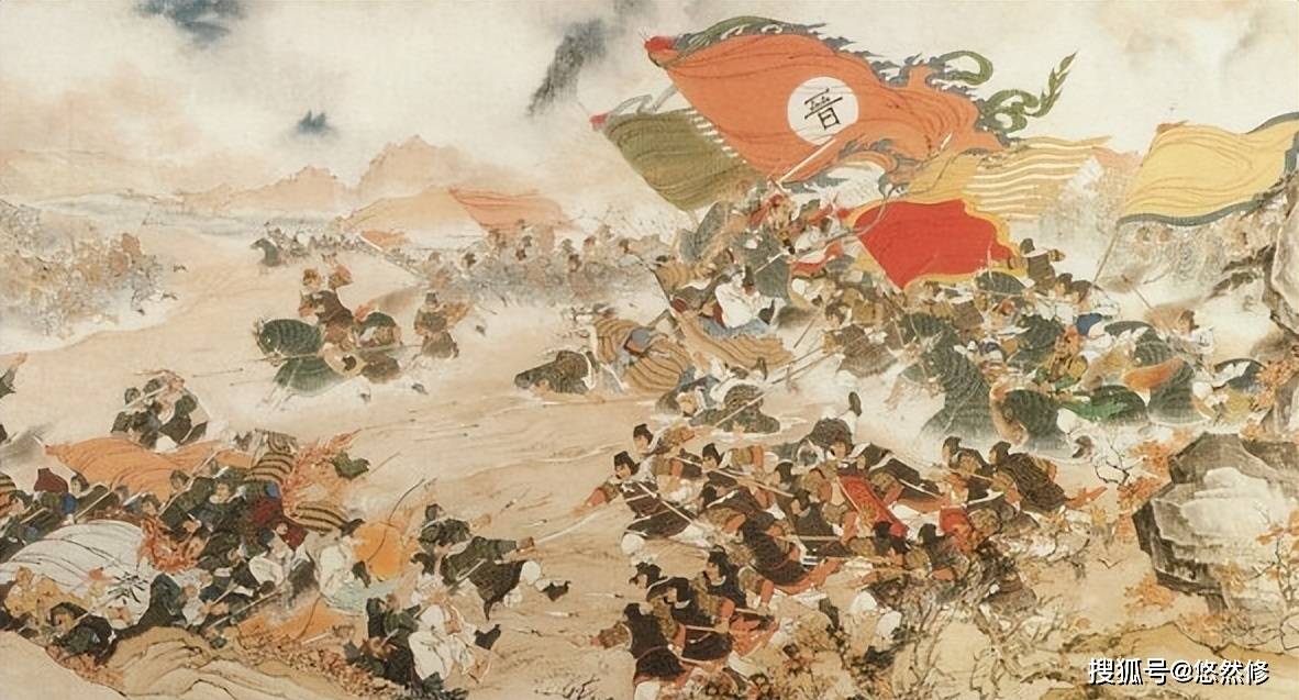 淝水之战,苻坚的八十万大军为何会被八万晋军反推?
