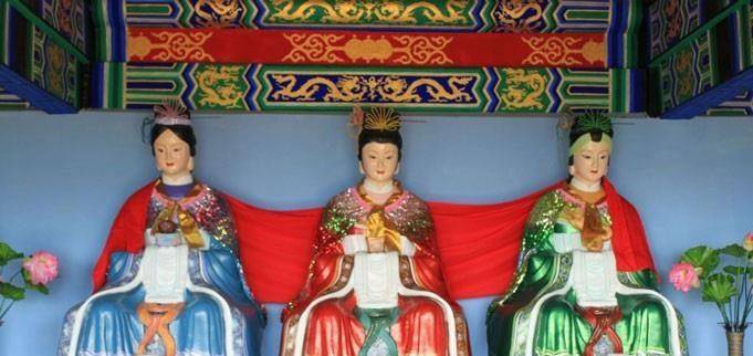 也称"随世感应仙姑",在《封神演义》故事里,是财神赵公明的三位妹妹