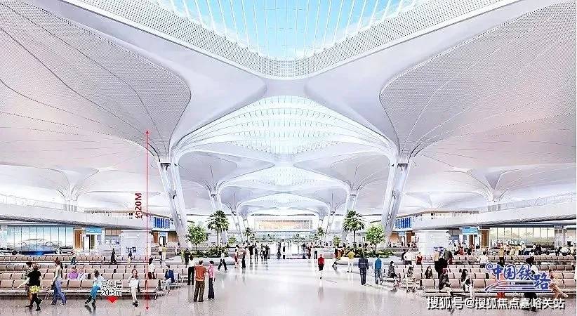 未来,东方枢纽上海东站将接入沪苏通铁路二期和规划沪乍杭铁路,并可