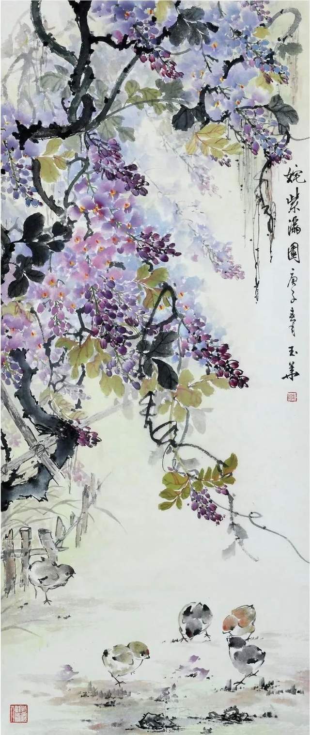 在书画艺术中追寻真善美香港画家陈玉华