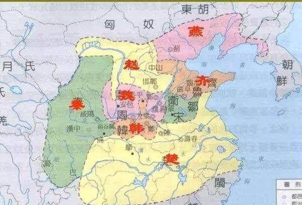 吴国楚国地图图片