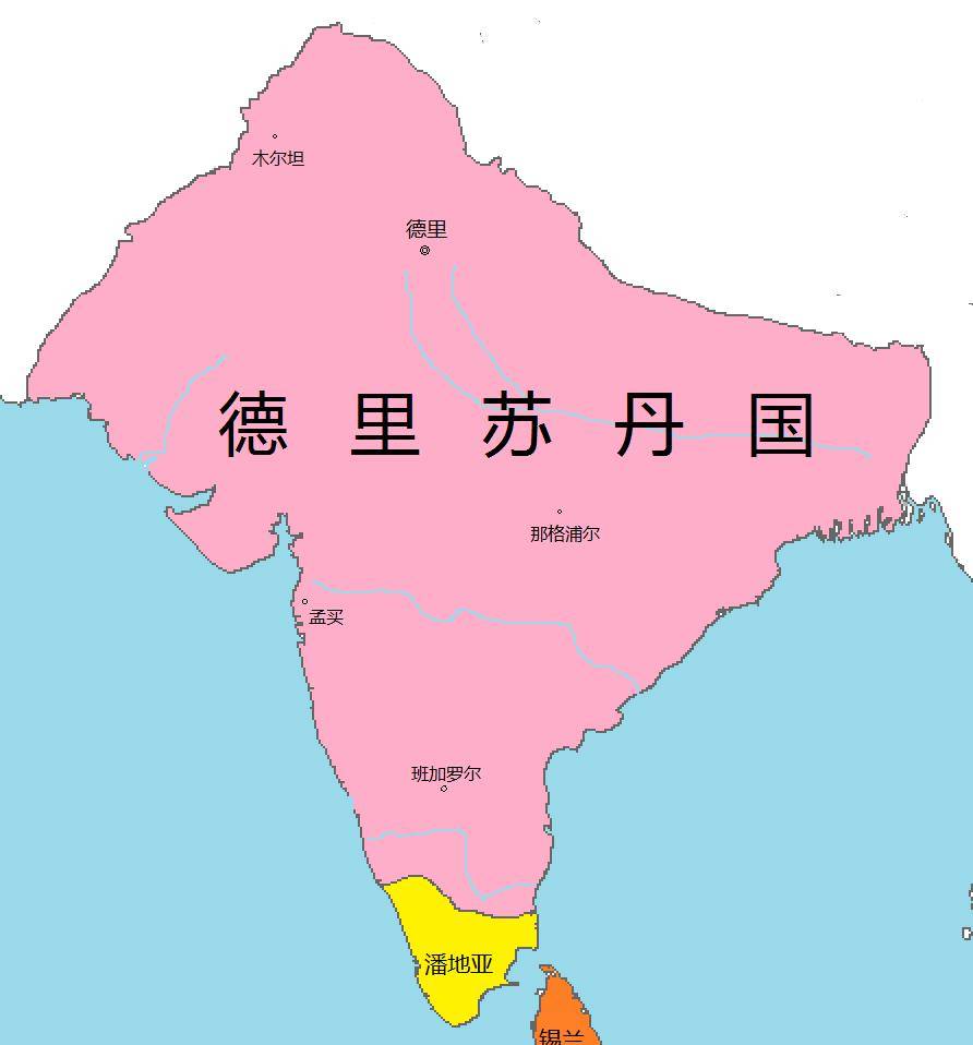 1526年,莫卧儿帝国建立,这是印度历史上最强盛的王朝,面积大约450万