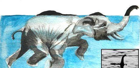 原创百年谜团尼斯湖水怪真相被英国老翁解密水怪是由洗衣机做的