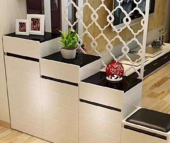 玄关鞋柜最全的设计图,无论大小户型同样适用,现在知道还不晚