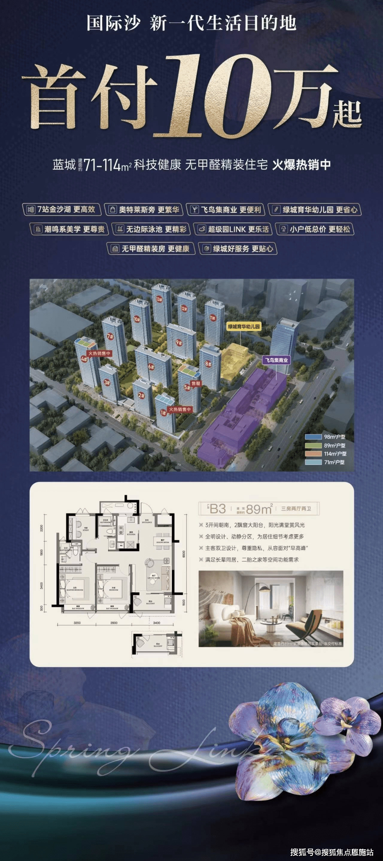 杭州蓝城春风里蓝城春风里售楼处房价房型户型交通地铁楼盘地址