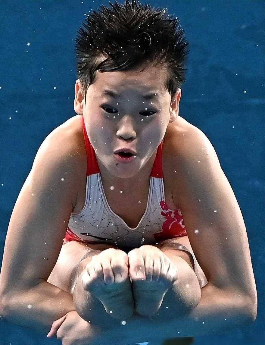奥运跳水全红婵手抄报图片