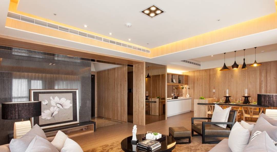 原创四房装修参考案例丨166平方的度假胜地营造轻松和谐家庭氛围