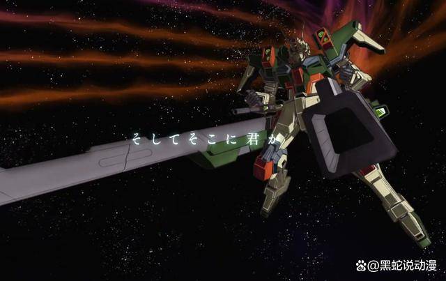 高达seed剧场版最终战部分画面:帅气十足的拂晓和命运高达二式_机体