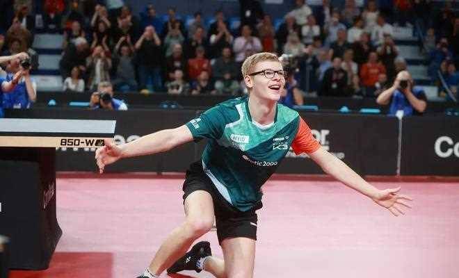 乒坛罕见法锦赛冠军战亲兄弟亲姐妹对决f勒布伦被打哇哇