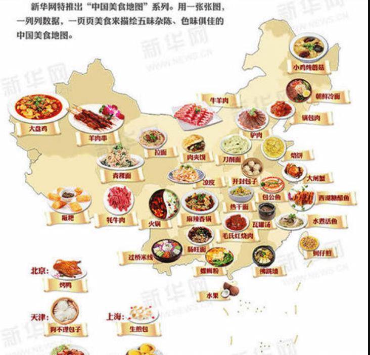 不同的特色美食,也难怪有外国人说想要吃遍中国人美食不是件易事呀!