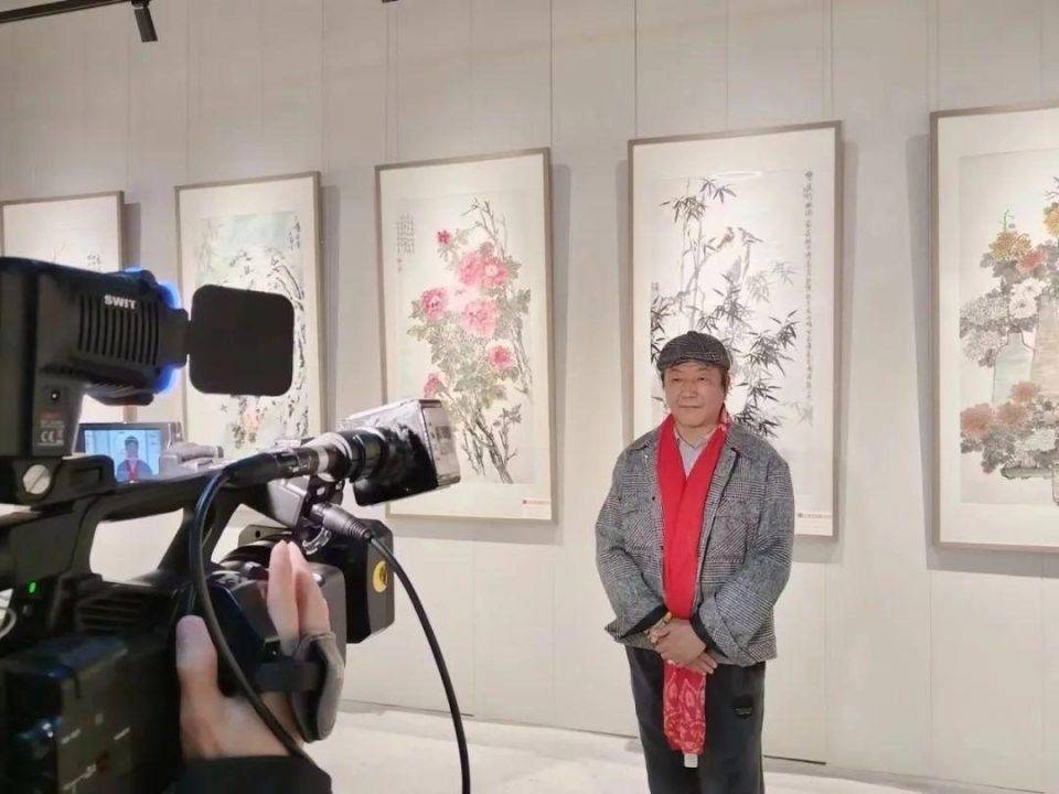 素心若雪第十届全国女画家作品展在北京西集国际艺术园区开幕