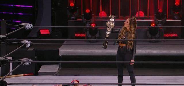 原创aew女子冠军缔造里程碑纪录亚当科尔的女友还有机会翻身吗