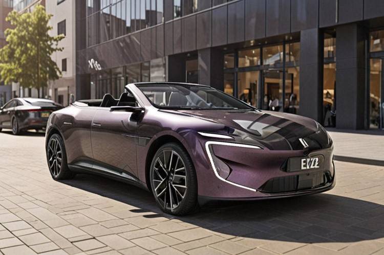 四门布局的敞篷车?阿维塔12敞篷版图片曝光