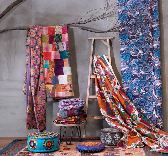 印染_纺织品_图案