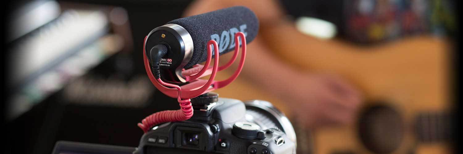 罗德rodevideomicgo轻质摄像机使用话筒