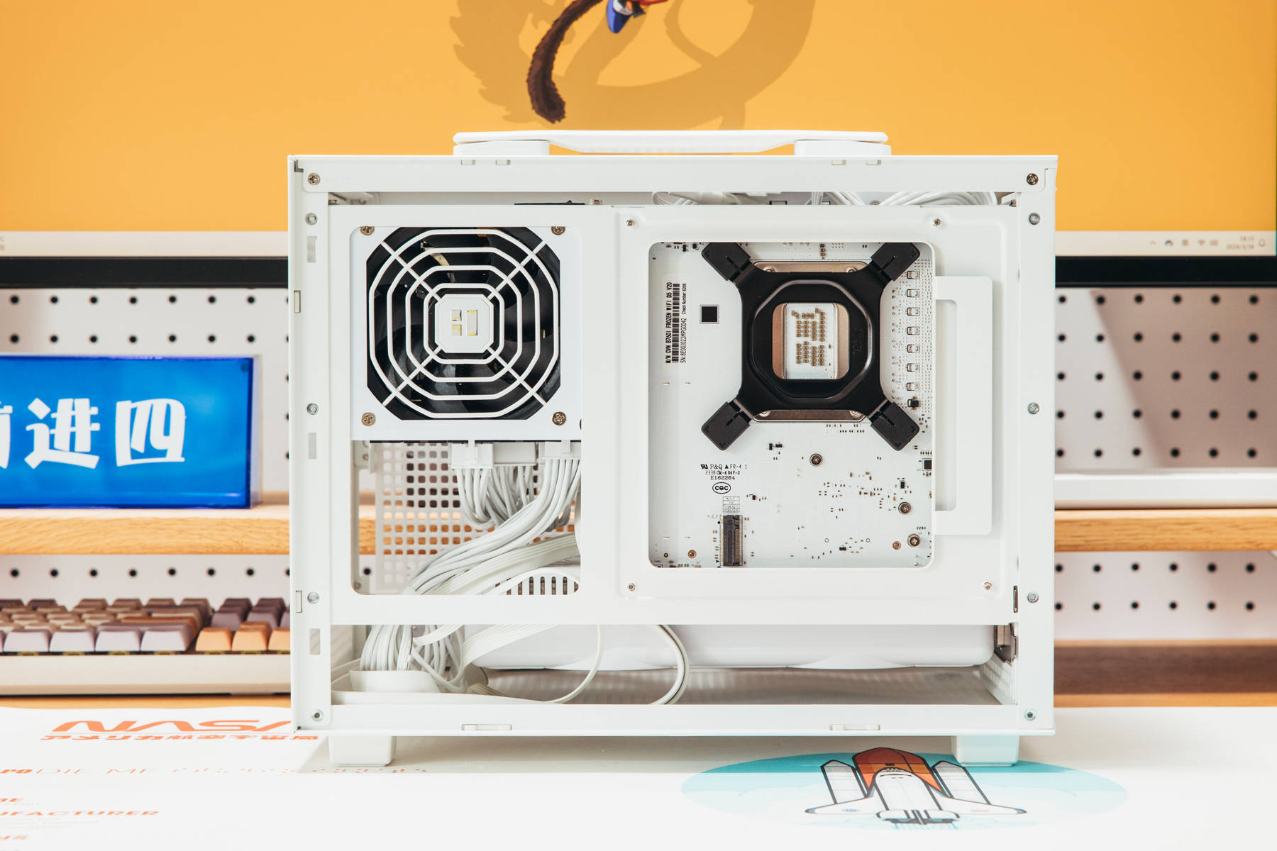 14490f 4070s,九州风神平民itx机箱ch160装机体验_电源_野兽_核心