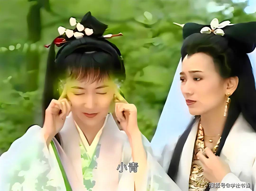 白素贞刚开导完许仙,又要去安慰小青.