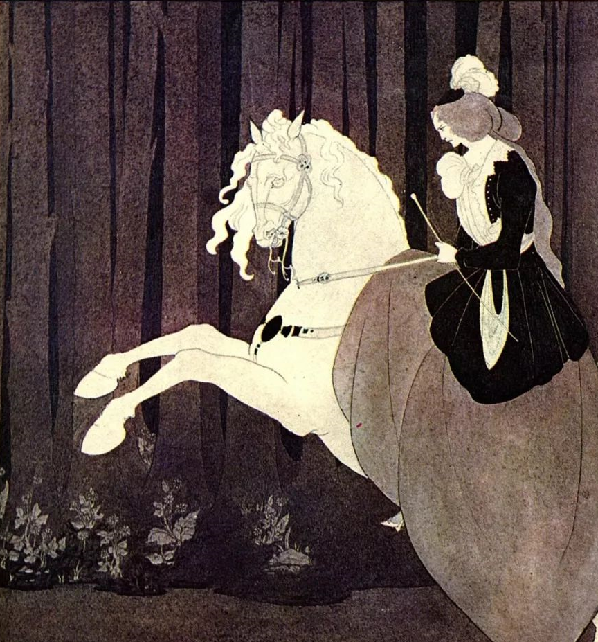 十九世纪末最伟大英国插画艺术家之一奥伯利·比亚兹莱死于1898年.