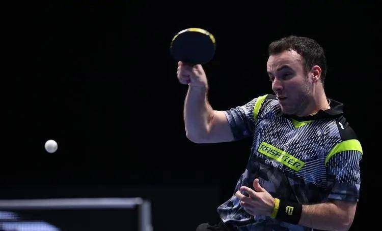 原创大逆转梁靖昆32西蒙高茨晋级男单四强王皓发火打球不能软