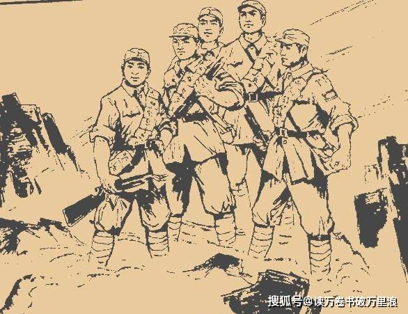 围剿狼牙山五壮士的鬼子分属3部其中1部战后被送西伯利亚服苦役