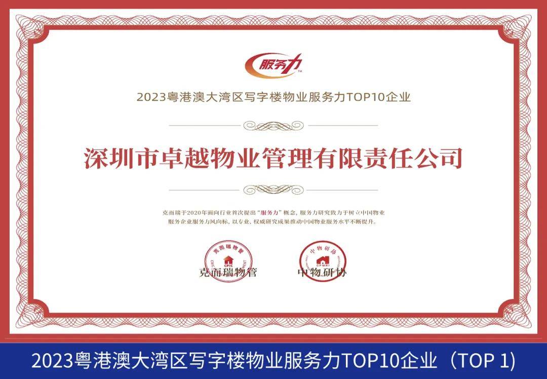 业绩解读丨卓越商企服务经营量质稳步提升全面聚焦客户价值创造