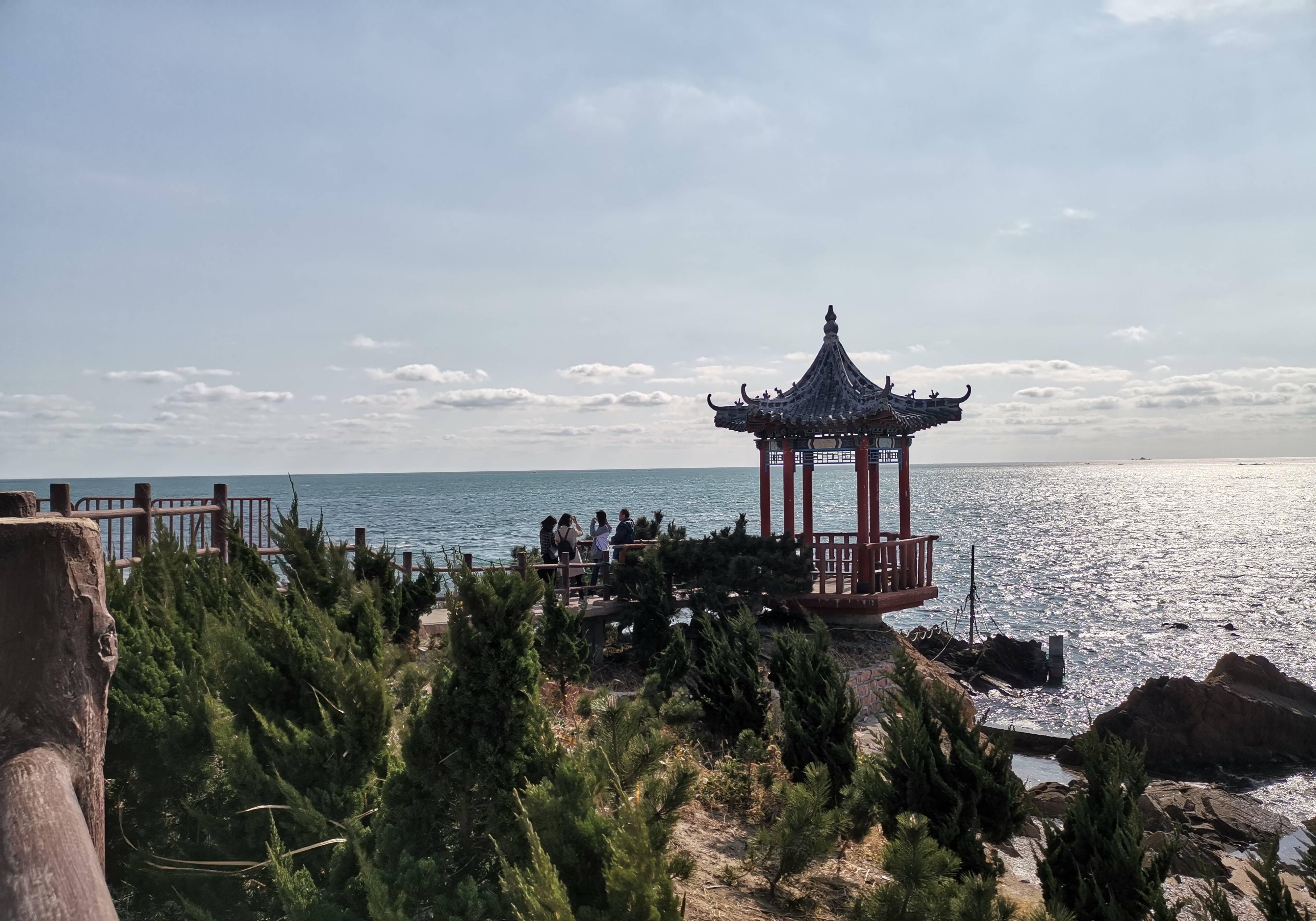 荣成百年古村落,风景秀丽景观齐全,大好天气游客稀少_风景区_旅游
