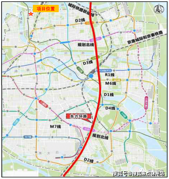 运河铭著项目将以tod大城格局,推动城市更迭——该项目毗邻m101号线"