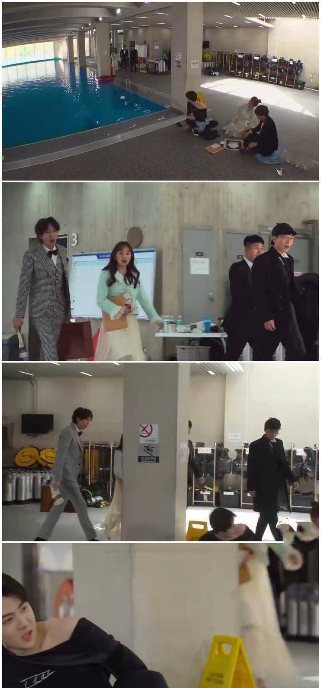 原创爆笑全世界都知道吴世勋看三十而已看哭了和光洙泳衣相见