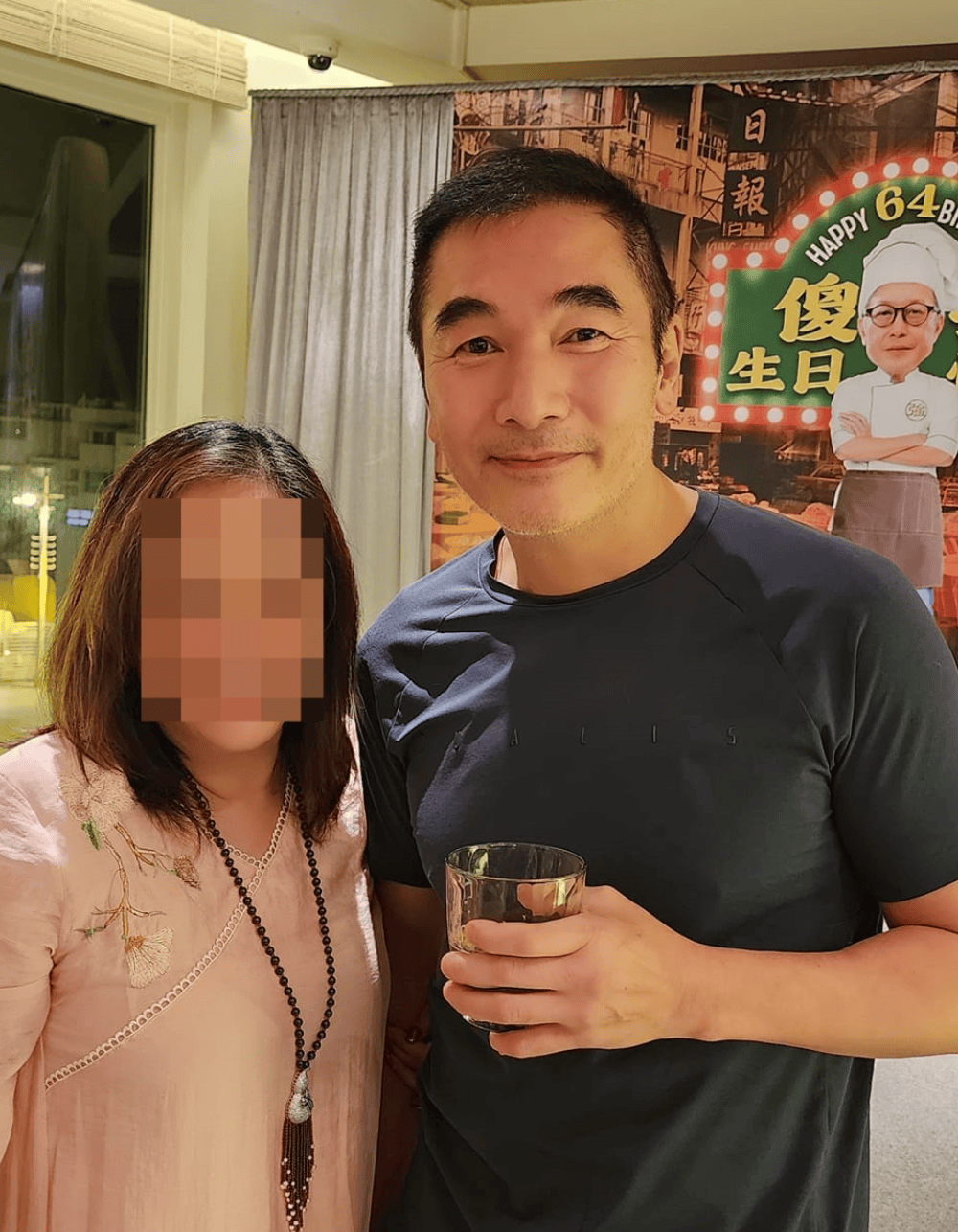 刘伟强64岁生日会巨星云集曾被传他追过的80年代混血女神柏安妮也现身