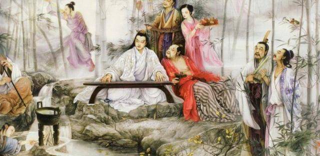 竹林七贤之刘伶到底有多放荡不羁嗜酒如命死便埋我