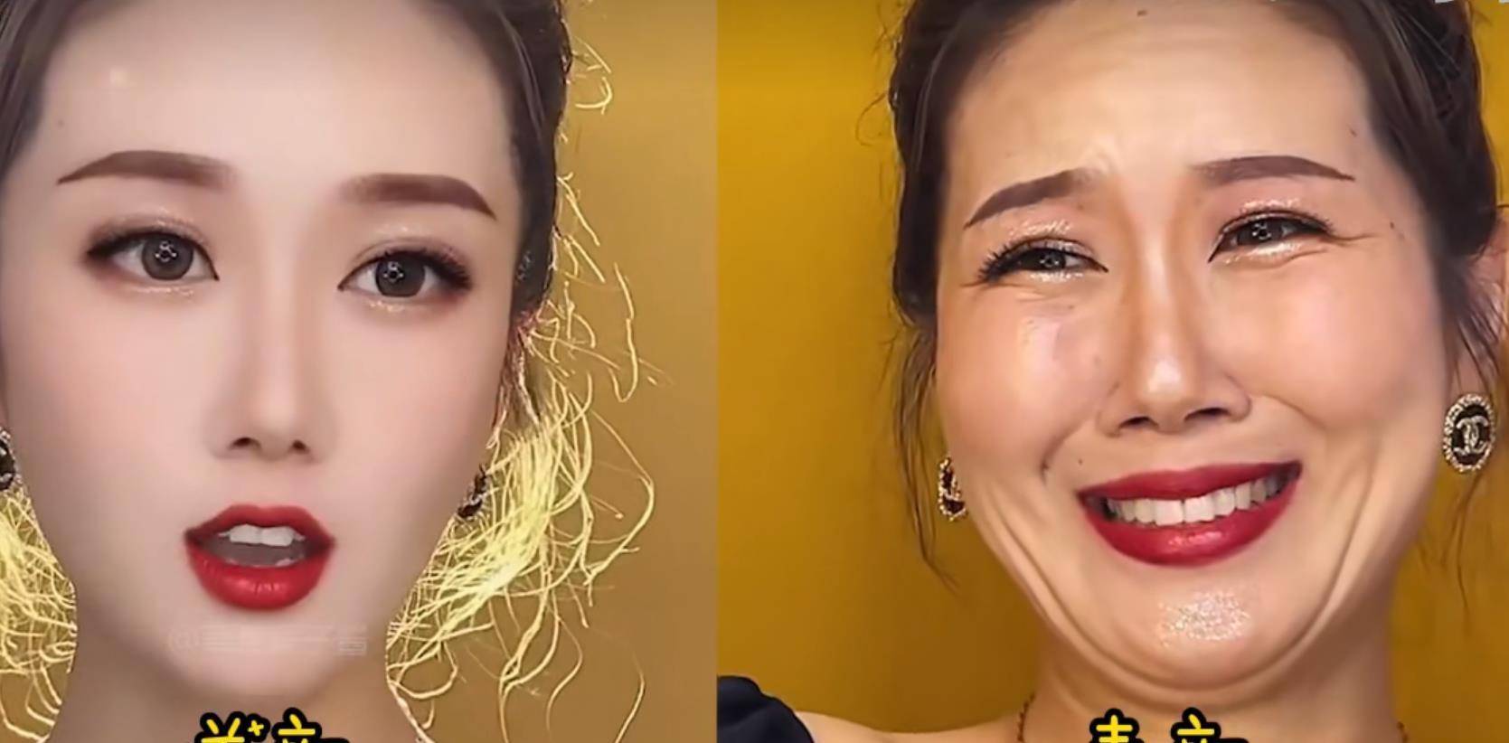 原创女网红关掉美颜出镜容貌瞬间崩塌你还想当那个榜单大哥吗