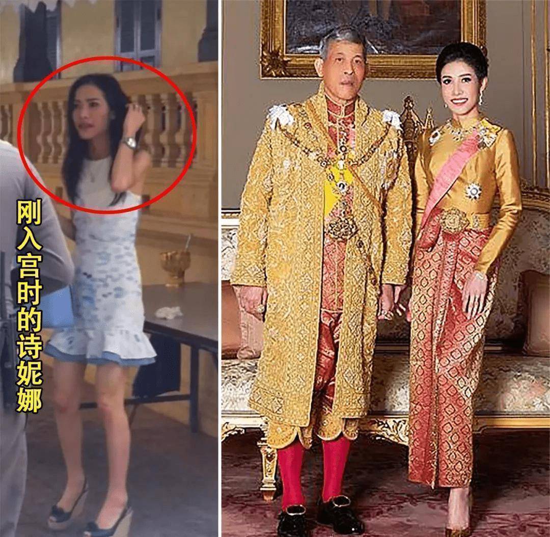 泰国废妃刚入宫时把人美到68岁泰王为其作画好甜王后没意见