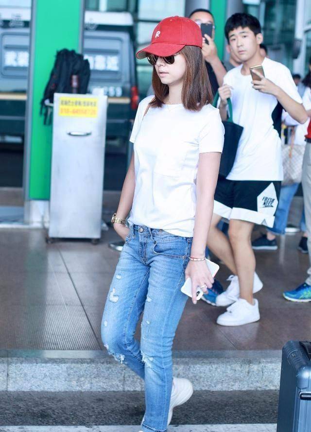 原创其实林心如本人很漂亮片场里的素颜照没苍老还挺白的