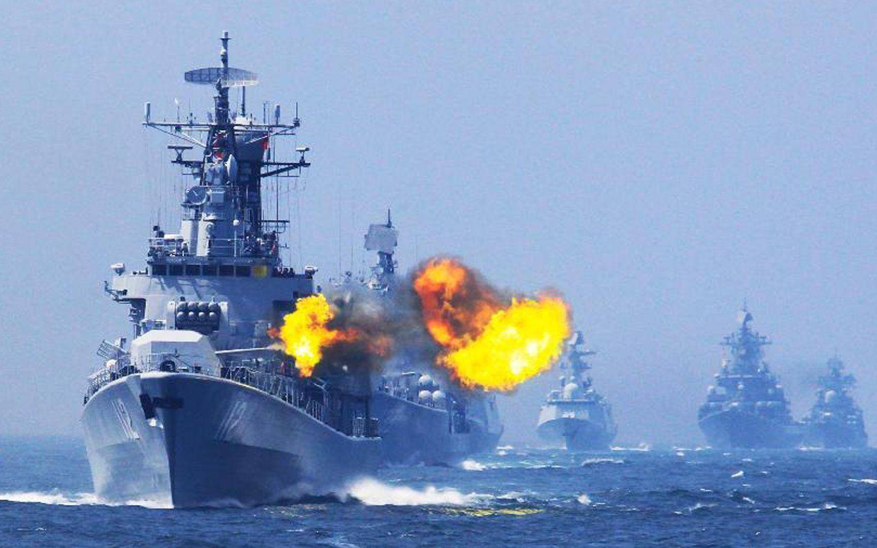 解放军2024年实弹军演外媒难以置信这都是美国逼的