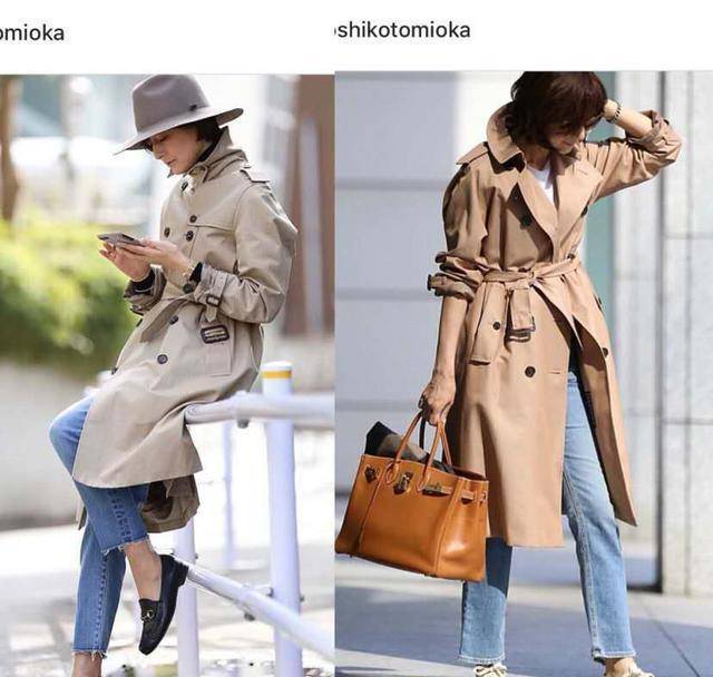 阿姨,这位国外博主穿搭休闲又正式,照着穿减龄又女人_风格_造型_牛仔