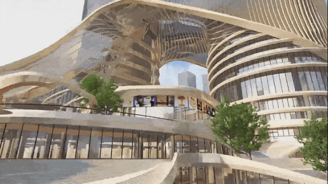 深圳在建第一高楼突破200米大关未来之塔跃出地面