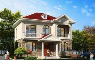 不多不少,两层刚好,32款农村二层别墅,样式随你挑_户型_房子_年纪