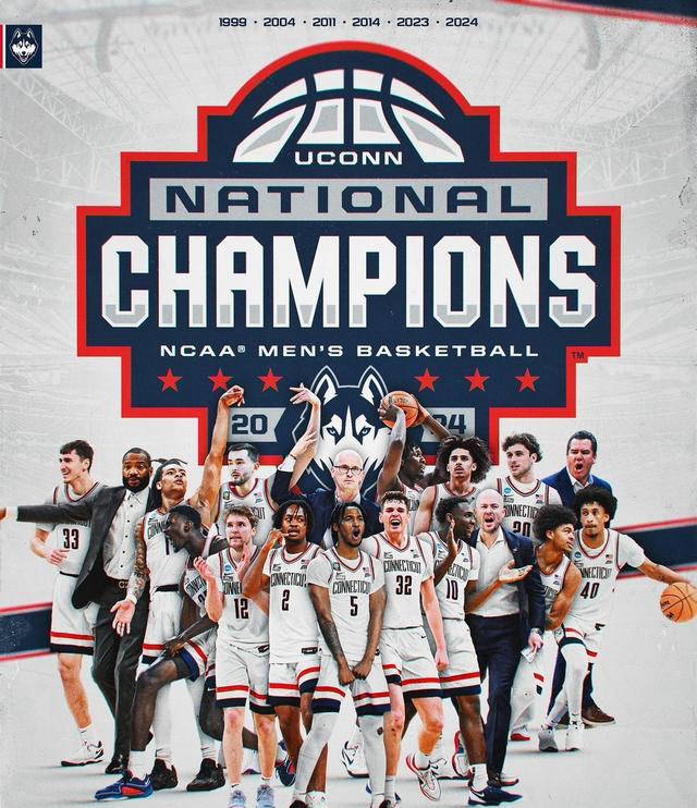 原创康涅狄格大学继续统治ncaa赛场队史第6次夺冠创纪录胜率