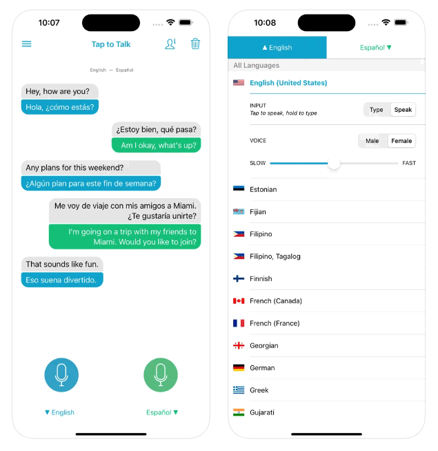 语音实时翻译软件有哪些