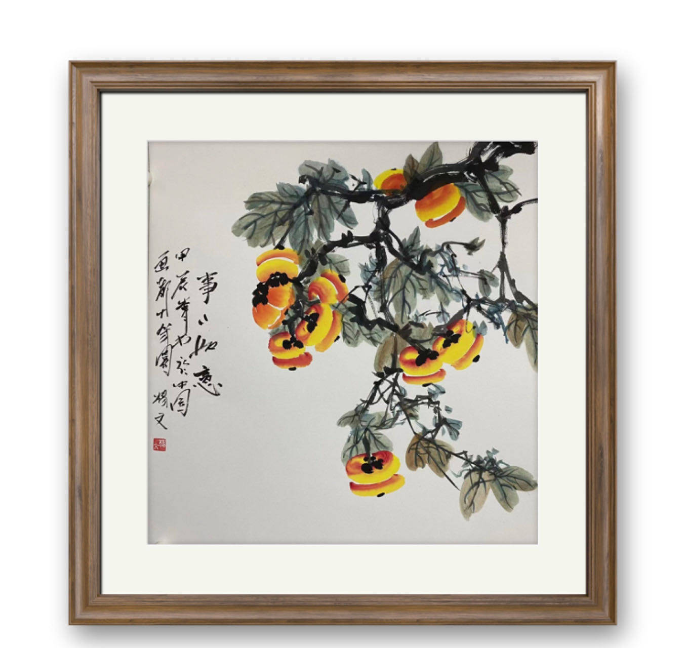 春满十笏园陈墨国画师生展杨文作品