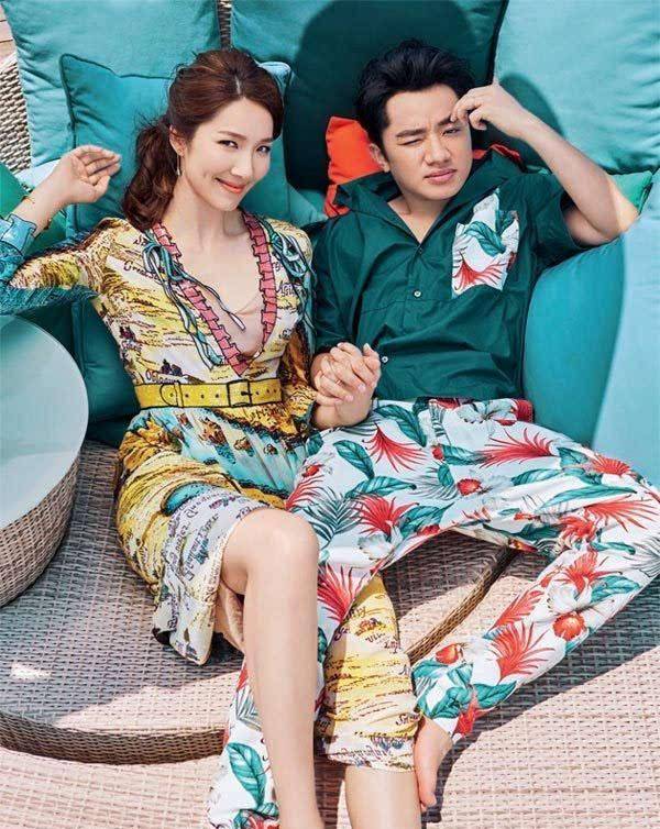 163的王祖蓝究竟有什么魅力,能娶到175的选美冠军李亚男_身高_才华