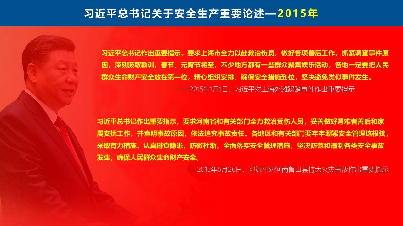 ppt2024年最新版关于安全生产重要论述汇编29页