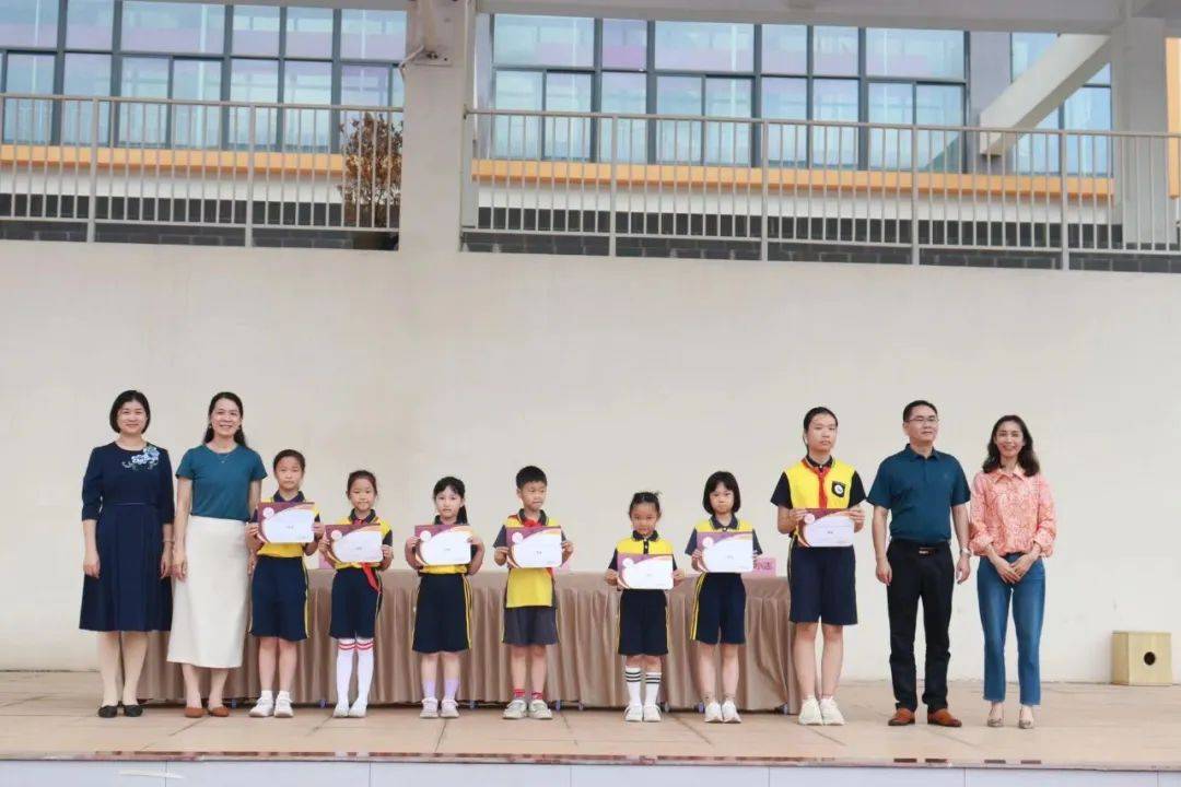 关注队列队形展风采强健体魄恰少年惠州市惠城区金山湖小学队形队列