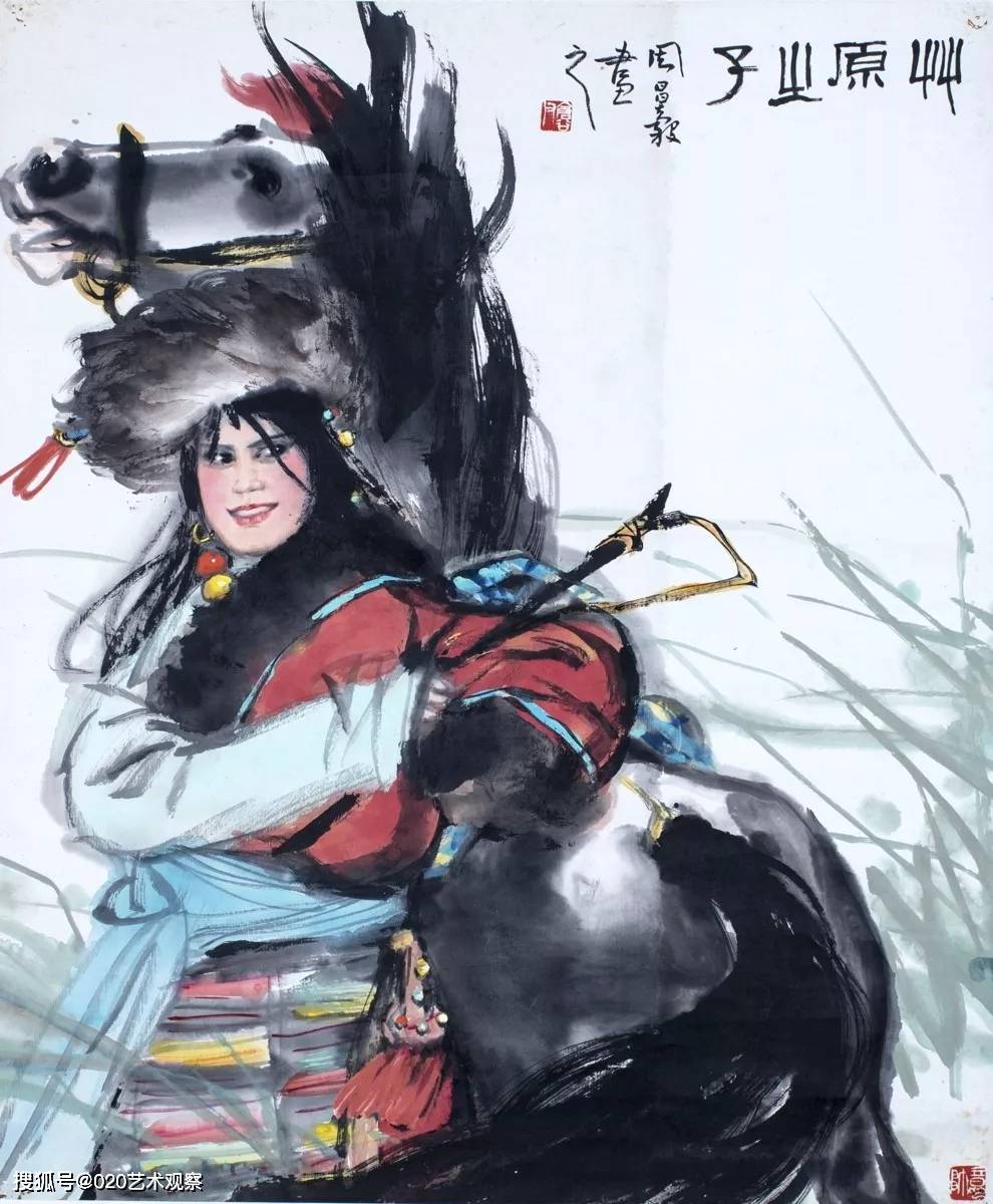 潘天寿解放后我碰到有才华的学生只有周昌谷一人