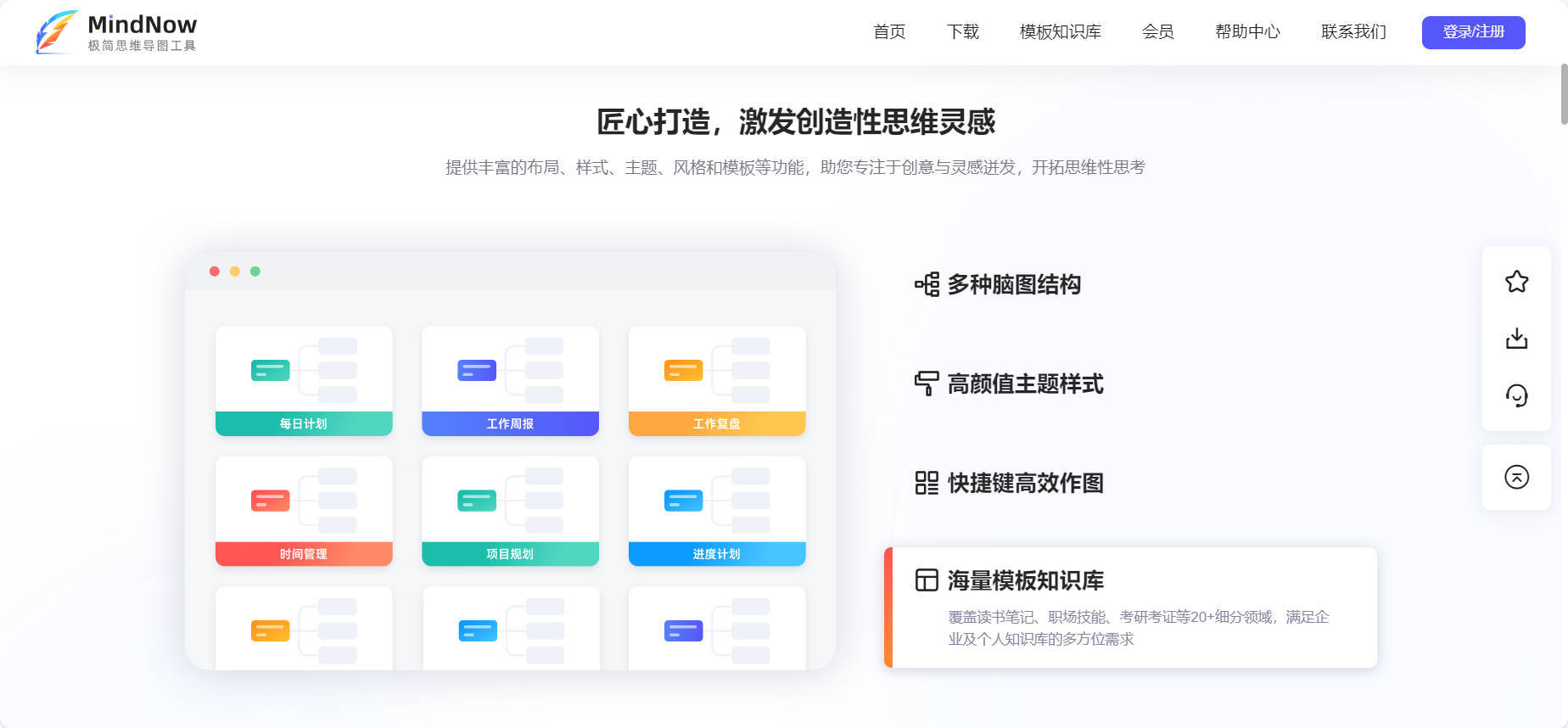 这是一款小清新思维导图软件,可以在windows,mac,ios,等设备上使用