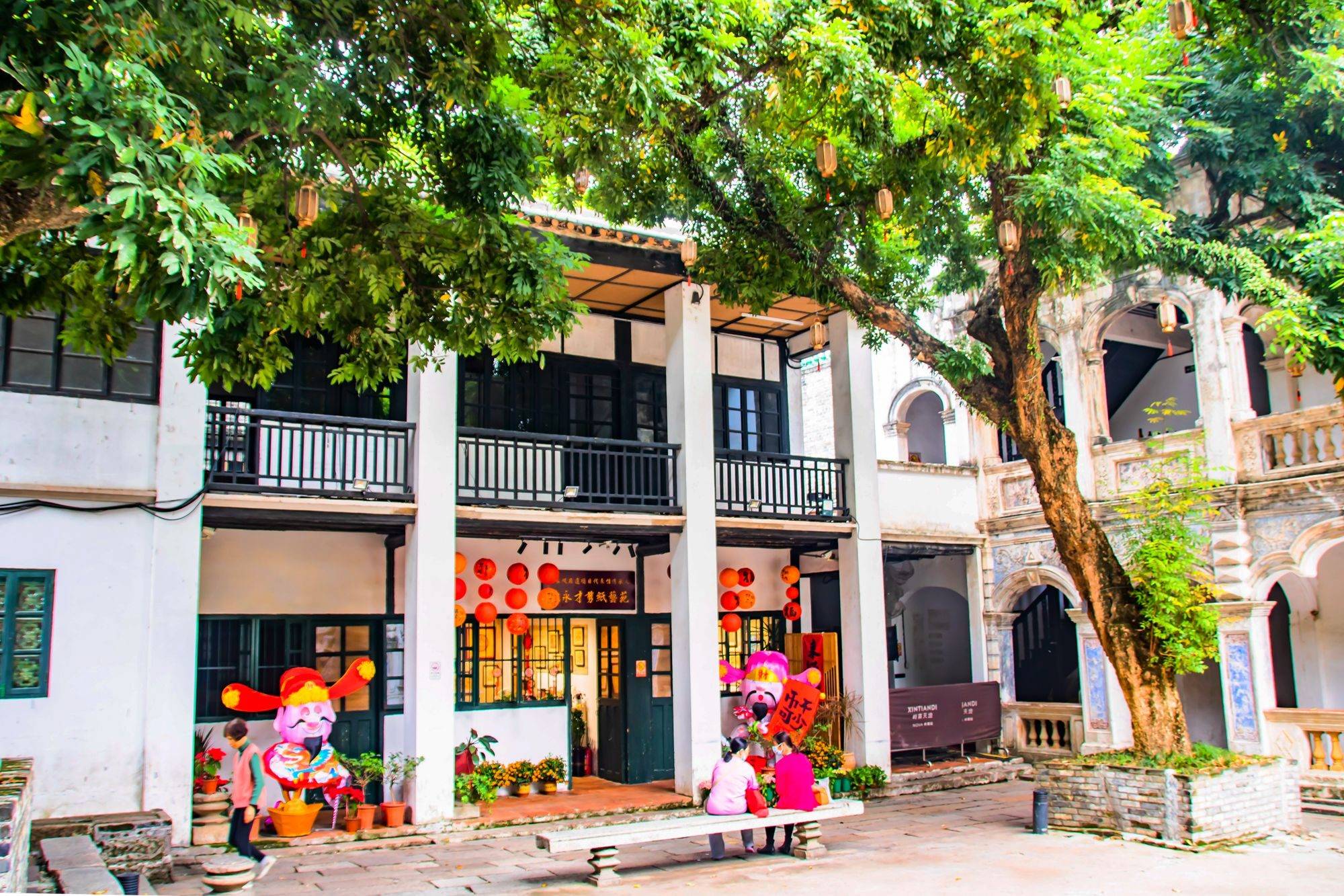 原创广东佛山岭南天地文艺地标美食天堂一处潮人潮物的聚集地