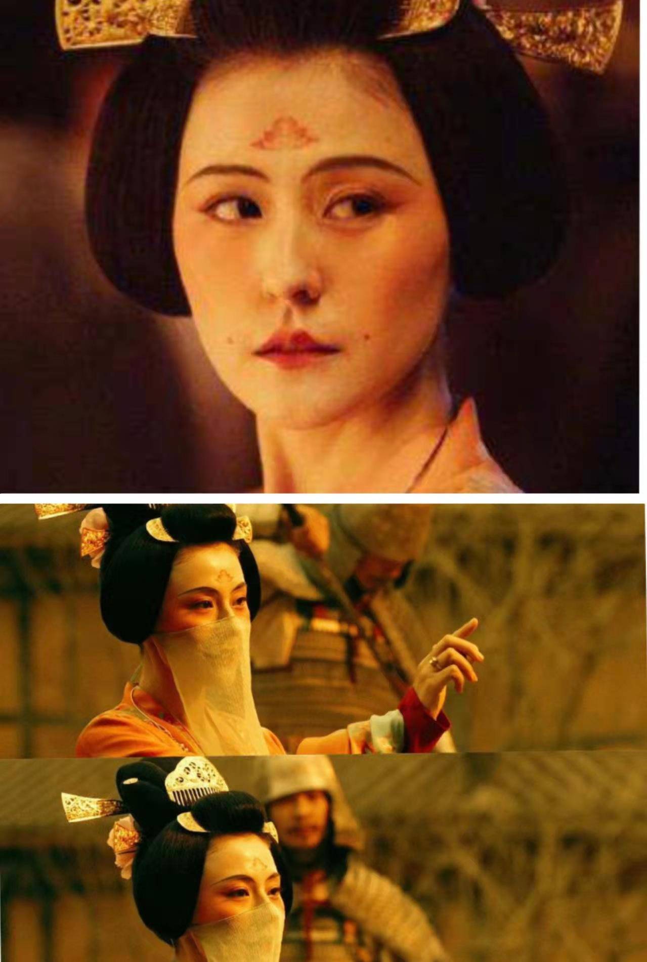 原创同是眉间花钿妆刘亦菲毁形象孙俪显黑章子怡最惊艳