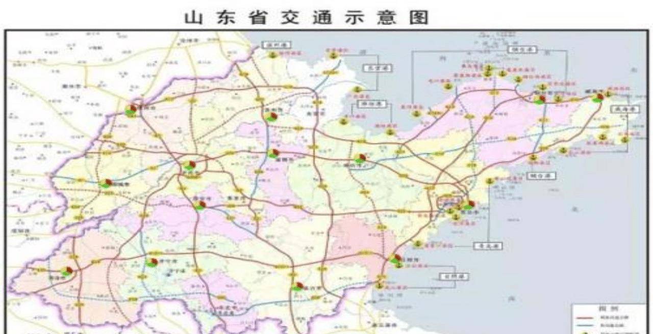 山东2021高速规划图图片