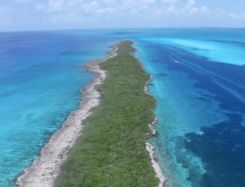 0095pimlicoislands加勒比海的狭长岛群